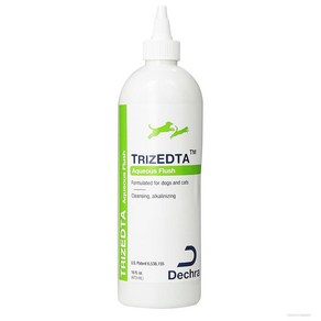 Decha 데크라 트리즈EDTA 수용성 플러쉬 펫 귀세정제, 1개, 473ml