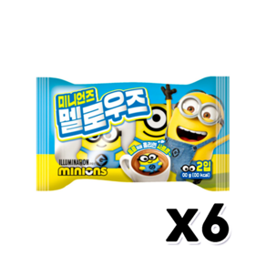 미니언즈 멜로우즈 마시멜로우 2개입 30g x 6개