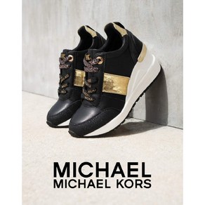 마이클코어스(MICHAEL KORS) NEO GEORGIE 키높이 스니커즈 MK100073NC