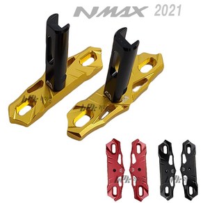 BPK NMAX 안개등 브라켓세트 앞휀다 보호 가드 엔맥스 휀다 19- 23 24년 프론트 튜닝 에어록스, 골드, 1세트