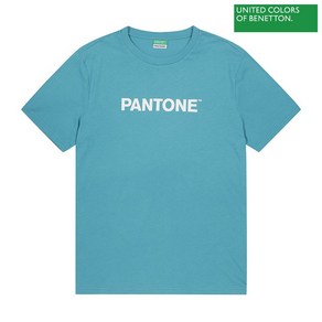 베네통 Poject pantone pint t-shit 2F 3096U1045 16R