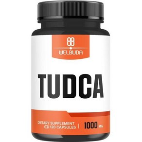 WELBUDA 밀크 씨슬 추출물이 함유된 1000mg Tudca 보충제 - 비건 캡슐 60, 120 Count (Pack of 1), 1개, 2) 120 Count (Pack of 1)