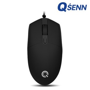 QSENN 유선 광마우스 GP-M500 블랙/USB, 상세페이지 참조, 상세페이지 참조