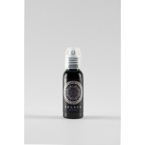 크라켄 타투잉크 1oz ( KRAKEN TATTOO INK ) (문신용품재료 문신잉크 컬러잉크 블랙잉크 타투색소), 1개, THE BLACK (더블랙)