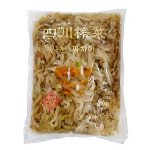 [수연중국식품] 중국김치 중국반찬 중국짱아치 사천 짜차이 아주좋은 반찬(800g), 1개, 500g