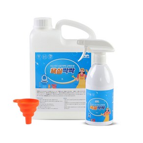 맘크린 욕실세정제 본품500mL+리필2L+깔때기, 1개, 2.5L