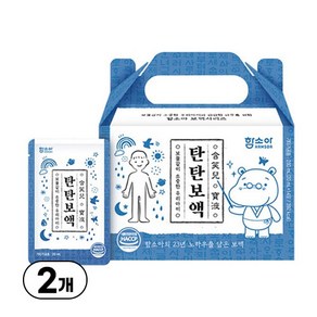 함소아 탄탄보액 딸기맛 14p, 280ml, 2개