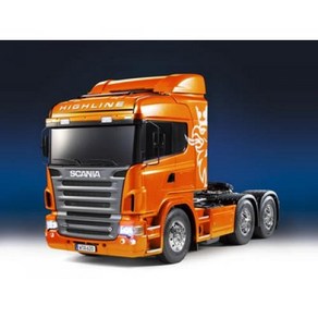 타미야 RC카 Scania R620 FO MetalOrange Fin [23689]