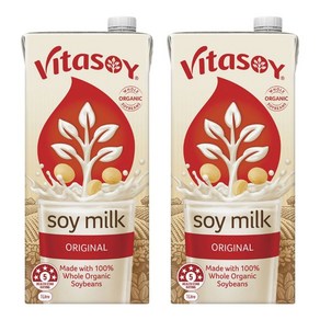 비타소이 오리지널 소이 밀크 1Lx2개 Vitasoy Oiginal Soy Milk, 2개, 1L