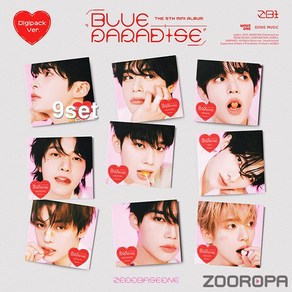 [9종세트] 제로베이스원 ZEROBASEONE BLUE PARADISE 5집 미니앨범 Digipack
