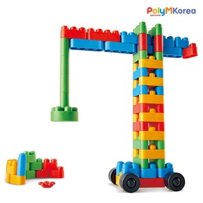 폴리엠 천재 건축가 키트Ceative Builde Kit 760008, 단품, 1개