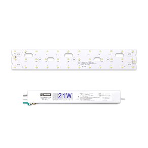 케빈라이팅 국산 삼성칩 조명 거실등 리폼 LED 모듈 주방욕실등 18W 418x70mm(1장)