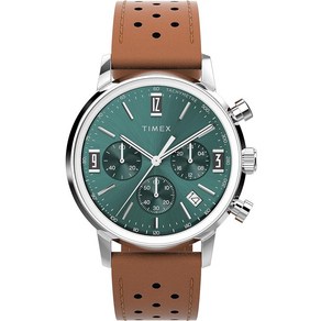 손목시계 Timex 타이맥스 타임맥스 남성용 Malin 40mm 시계 브라운/기타/투톤 말린