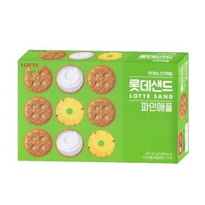 은진유통)롯데샌드 315g x 12개입, 12개