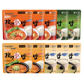 이지밥 라면애밥 10개 세트 전투식량 비상식량, 1세트, 110g