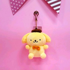 산리오 캐릭터 가방고리 봉제인형 13CM, 4 기본 폼폼푸린, 1개