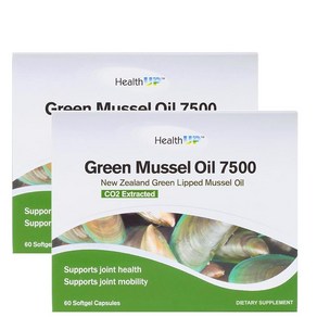 뉴질랜드 헬스업 HealthUp Mussel Oil 초록입홍합 오일 7500 캡슐