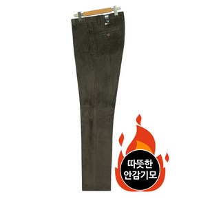 제이탑 중년 겨울 남성 기모 허리밴드 골덴바지 남자 기모바지 겨울바지 방한바지