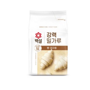 (무)(면)백설 밀가루(실온 강력 2.5Kg, 6개