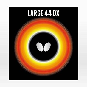 버터플라이 라지 44 DX 라지볼 러버, 레드(2.1mm), 1개