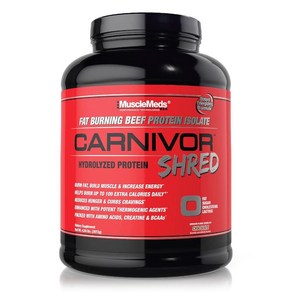 MuscleMeds Canivo Shed 지방 연소 하이드로라이즈 쇠고기 단백질 분리 락토스 0 설탕 초콜릿 2.1kg4.5파운드 290620, 4.35 Pound (Pack of 1), 1개, 2.072kg