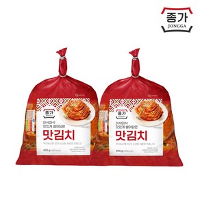 종가집 [종가] 종가 맛김치 900g 2개