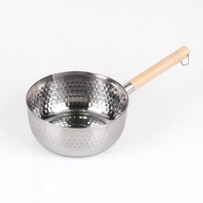 생활드림 스텐 함마톤 편수 냄비 인덕션 냄비, 1개, 실버, 20cm