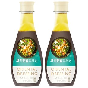 코스트코 CJ 오리엔탈드레싱 620g + 참깨 드레싱 570G [아이스박스] + 더메이런 손소독제, 2개