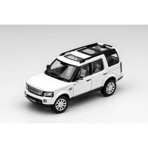 1/64 GCD 랜드로버 디스커버리 모형 합금 모델 SUV 4종, D. 화이트, 1개