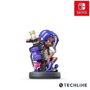 스플래툰 아미보 amiibo 옥토링 블루, 1개