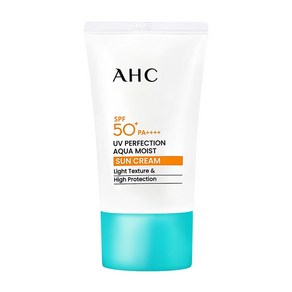 AHC 유브이 퍼펙션 아쿠아 모이스트 선크림 (SPF50+)