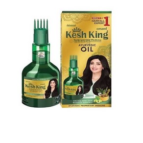 Kesh King Scalp and Hai Medicine Ayuvedic Oil  Reduces Hai Fall Pomotes New Hai Gowth 100 ml, 1개, 100ml