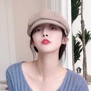 패션 은장 헌팅캡 모직팔각모 뉴스보이 캡