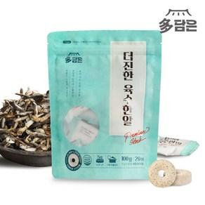 다담은 더진한 육수한알 멸치맛 20p, 80g, 5개