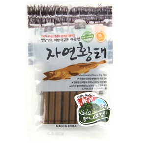 기원상사 대관령 자연황태 애견간식 스틱형 70g, 1개