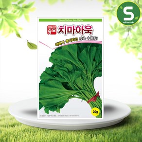 솔림텃밭몰 아욱씨앗 20g 치마아욱 쌈채소 채소씨앗 민속채소