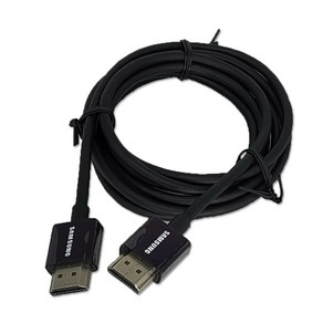 HDMI to HDMI 2.0 케이블 삼성정품 (로고) 게이밍 미러링 셋톱박스 빔프로젝터 노트북 TV 모니터 삼성덱스 잔상없는 화면, HDMI to HDMI 2.0 케이블 3m, 1개, 3m