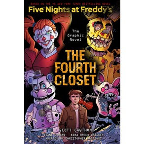 (영문도서) The Fouth Closet: An Afk Book (Five Nights at Feddy's Gaphic Novel #3) Papeback, Gaphix, English, 9781338741162