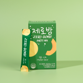 무설탕 하이볼믹스 제로밤 멜론 사워 5g x 12개입, 2개