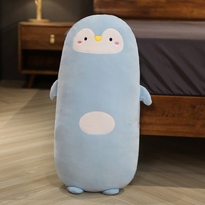 죽부인 냉감인형 쿨링 쿨쿠션 펭귄, 70cm (탈부착 가능), F