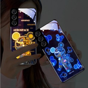 LED발광 갤럭시 S23 S22 S21 S20 FE 울트라 케이스 18