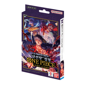 삼선장집결 (STK-10) 한글판 정품 스트럭처 원피스 카드 게임 tcg 스타트덱, 1개