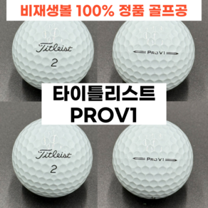 나이스골프 타이틀리스트 PRO V1_V1X 혼합 A+급 로스트볼, 10개, 1개