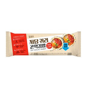 1am 저당 귀리 곤약김밥 매콤오징어, 1개, 220g