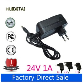 Hypeice Hypevolt 어댑터 MX24W12401000 용 24V 1A AC 전원 공급 장치, 1개