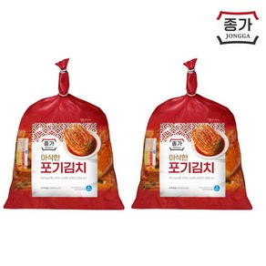 [종가] 아삭한 포기김치 8.8kg(4.4kg x 2ea )