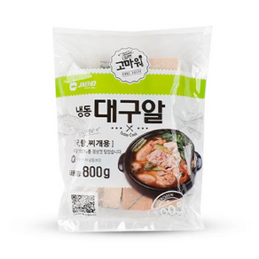 냉동 대구알 800g 알탕 재료, 2개