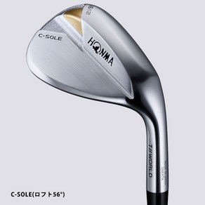 혼마 골프 웨지 56도 58도 60도 C 솔 단품 스틸 샤프트 투어 월드 Wedge 101742, 60° / 8°, 다이나믹 골드 / S200