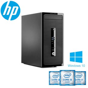 HP 4세대 400G2 i5 8G SSD128G+HDD500G Win10 데스크탑, SSD128