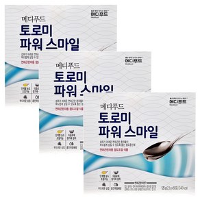 메디푸드 토로미 파워스마일 2.5g 50포x3개 삼킴장애 연하제 점도증진제 연하곤란 환자용, 3개, 125g